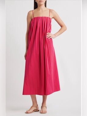 madewell knit apron cami dress Madewell | Dresses | Madewell Womens Knit Apron Cami Dresstungsten Glow  Size M
